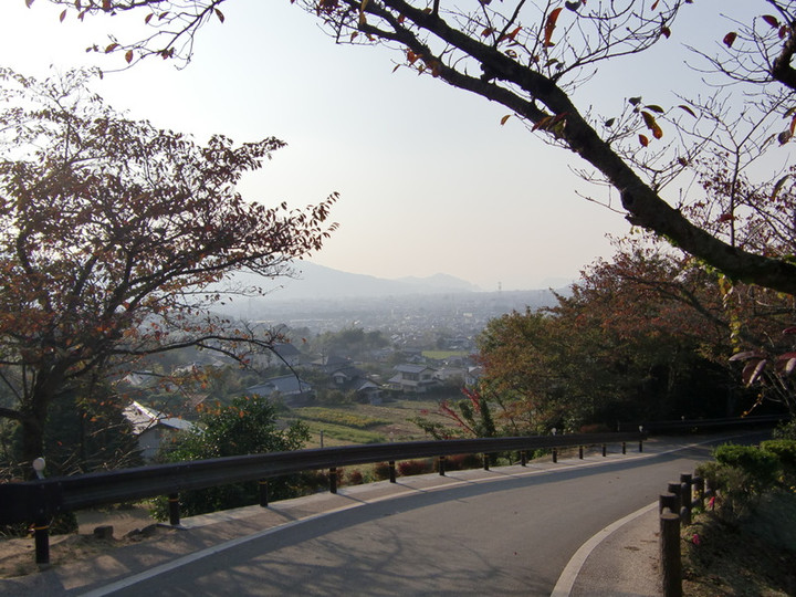 誕生地から見た萩の風景